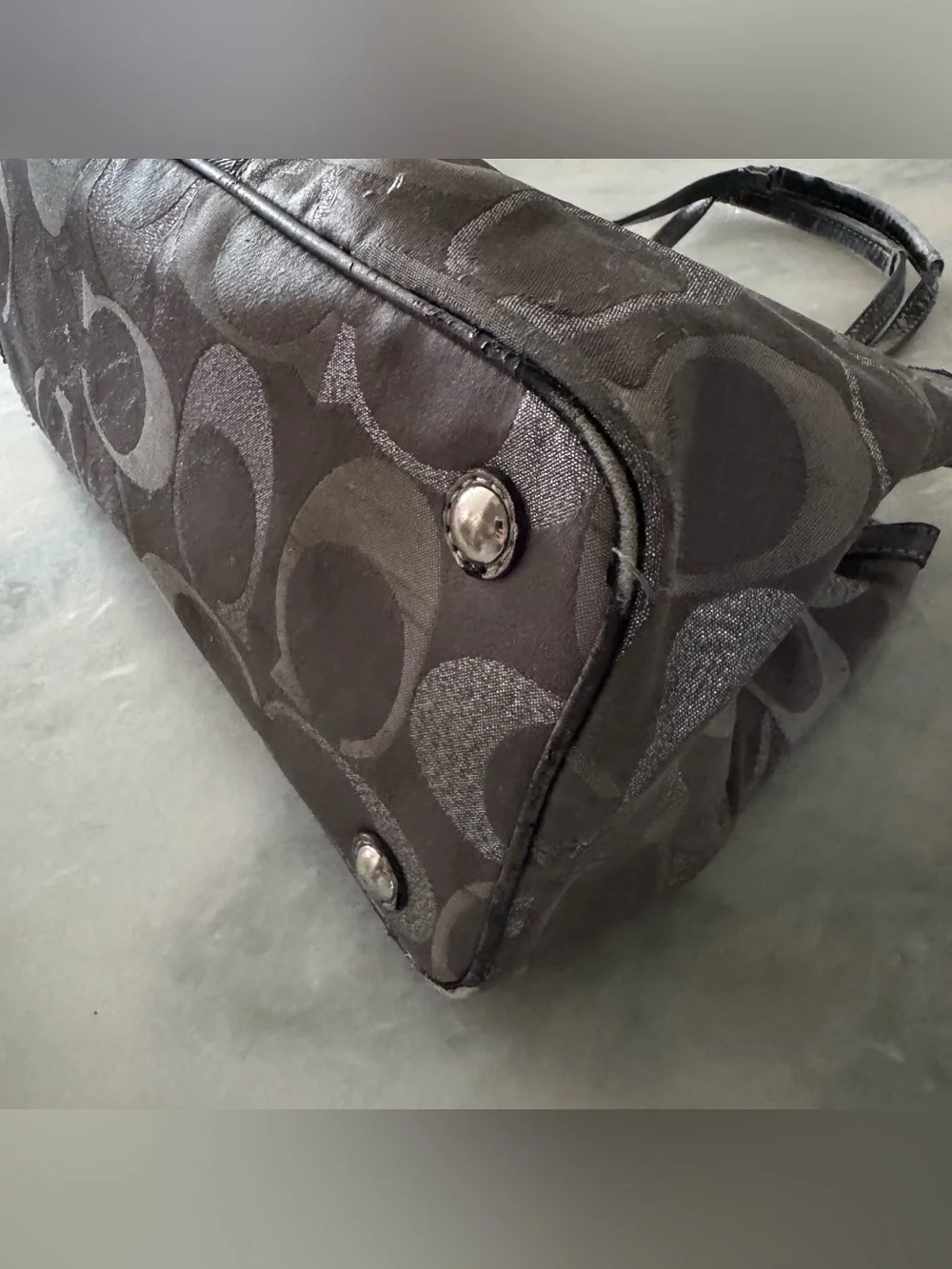 Coach y2k signature